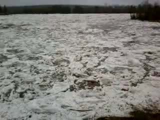 Ледоход на реке Уда