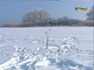 Клёвое место - Иваньковское вдхр. Зима.